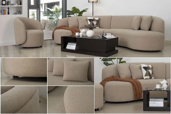 Reva Corner Sofa Set - Image 2