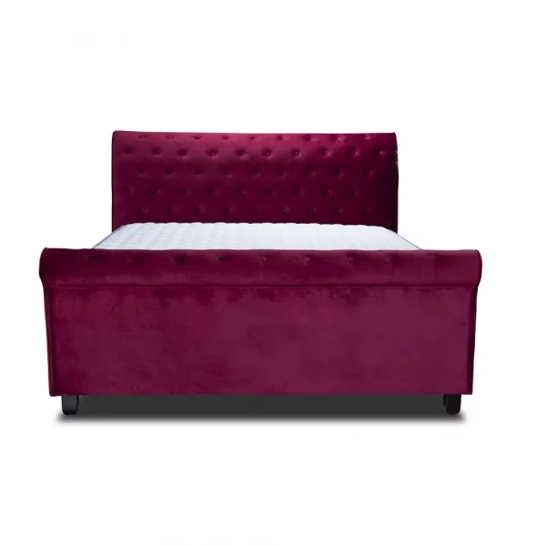 Swan Sleigh Bed Set - Image 2